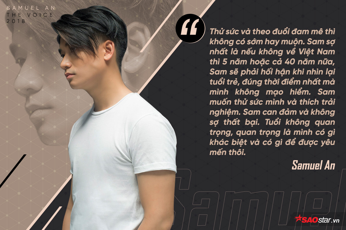 Samuel An: Trở về quê hương và giấc mơ có thật tại The Voice 2018!