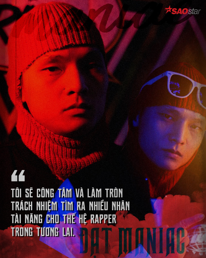Datmaniac: 'Đến với King Of Rap, không phải bất kỳ ai mà chính nhạc Rap mới là Vua'