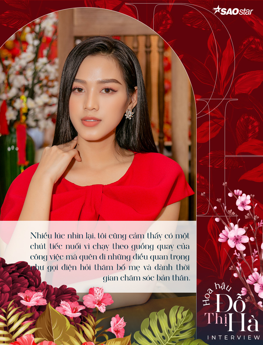 Hoa hậu Việt Nam Đỗ Thị Hà: 'Nếu có một điều ước, tôi chỉ mong bố ngủ ngon và bớt lo lắng cho tôi' Ảnh 3