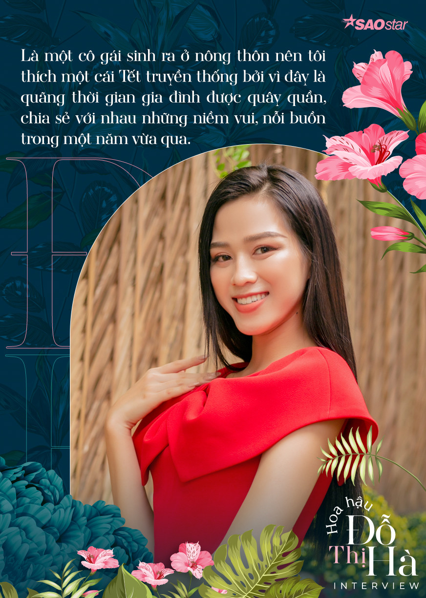 Hoa hậu Việt Nam Đỗ Thị Hà: 'Nếu có một điều ước, tôi chỉ mong bố ngủ ngon và bớt lo lắng cho tôi' Ảnh 9