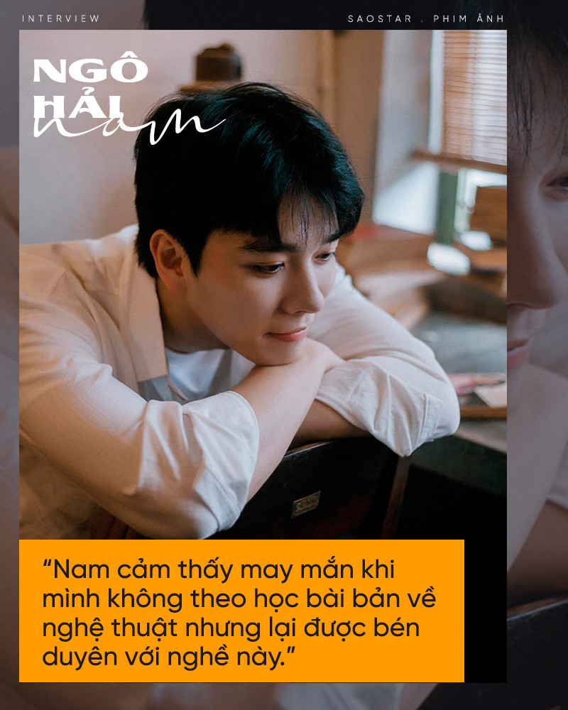 Diễn viên Hải Nam: 'Nếu được nhận vai nhờ gương mặt thì tôi nghĩ đó là may mắn' Ảnh 5