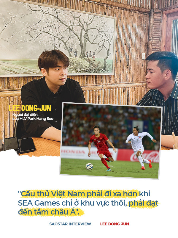 Phỏng vấn độc quyền Lee Dong-jun - người đại diện HLV Park Hang Seo: 'Rất cảm ơn ông Đoàn Nguyên Đức' Ảnh 8