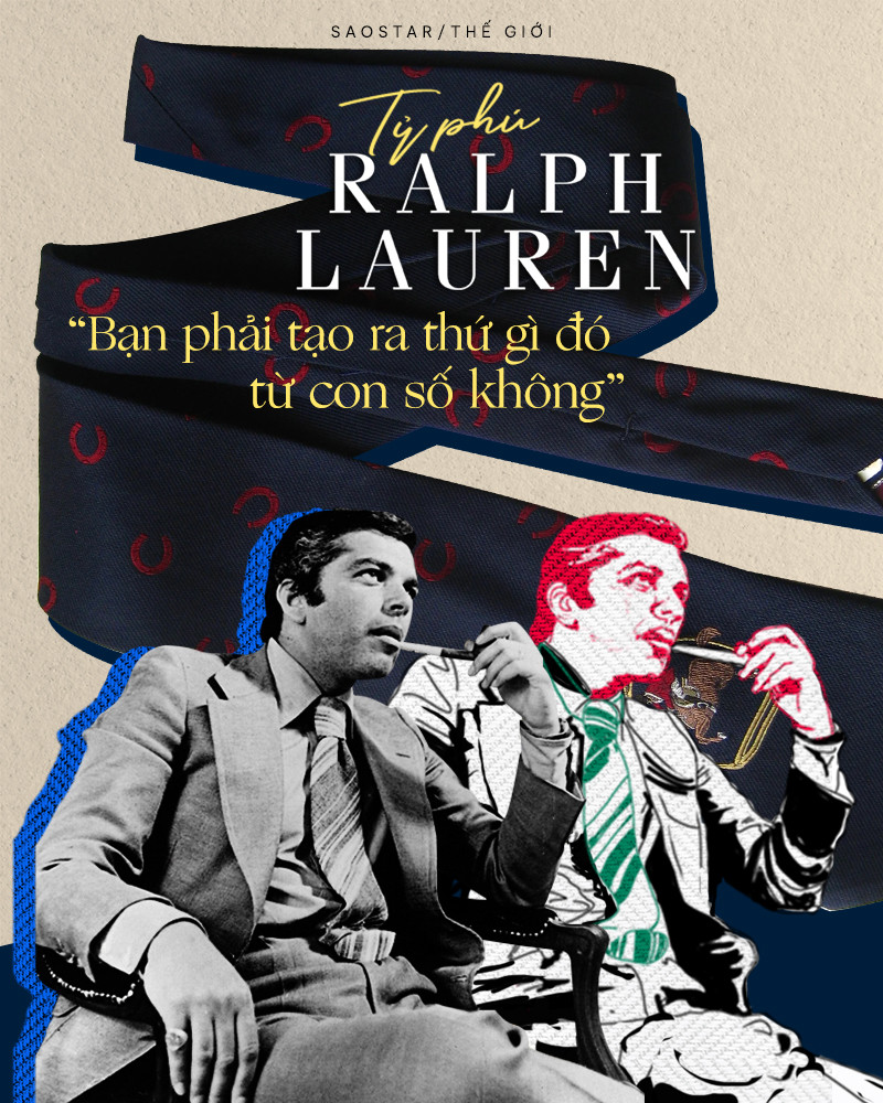 Ralph Lauren: Hành trình từ con nhà nghèo đến ông hoàng đế chế thời trang xa xỉ Ảnh 2