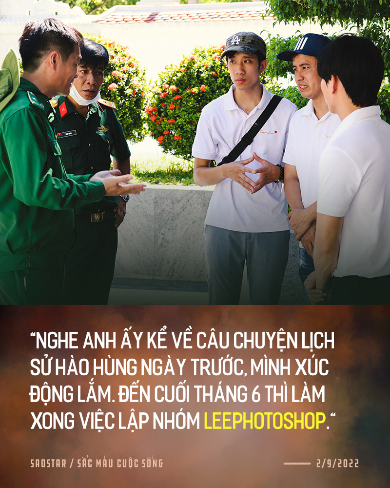 Nhóm phục dựng ảnh liệt sĩ và 10 cô gái mở đường ở ngã ba Đồng Lộc, nhân dịp 2/9: 'Vì các cô xứng đáng' Ảnh 3