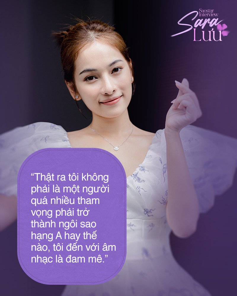  Sara Lưu: 'Khi tôi hạnh phúc với âm nhạc và tình yêu, tôi không tham vọng chạm tới đỉnh cao nào nữa' Ảnh 3