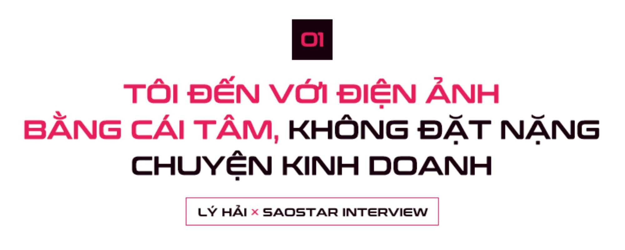  Lý Hải: 'Tôi đến với điện ảnh bằng cái tâm, nếu nghĩ bỏ ít mà thu về nhiều thì khán giả sẽ nhìn khác' Ảnh 1