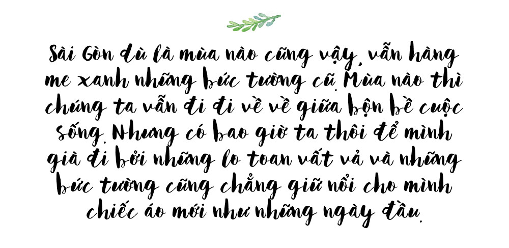 Chuyện của những bức tường thay áo mới giữa lòng Sài Gòn