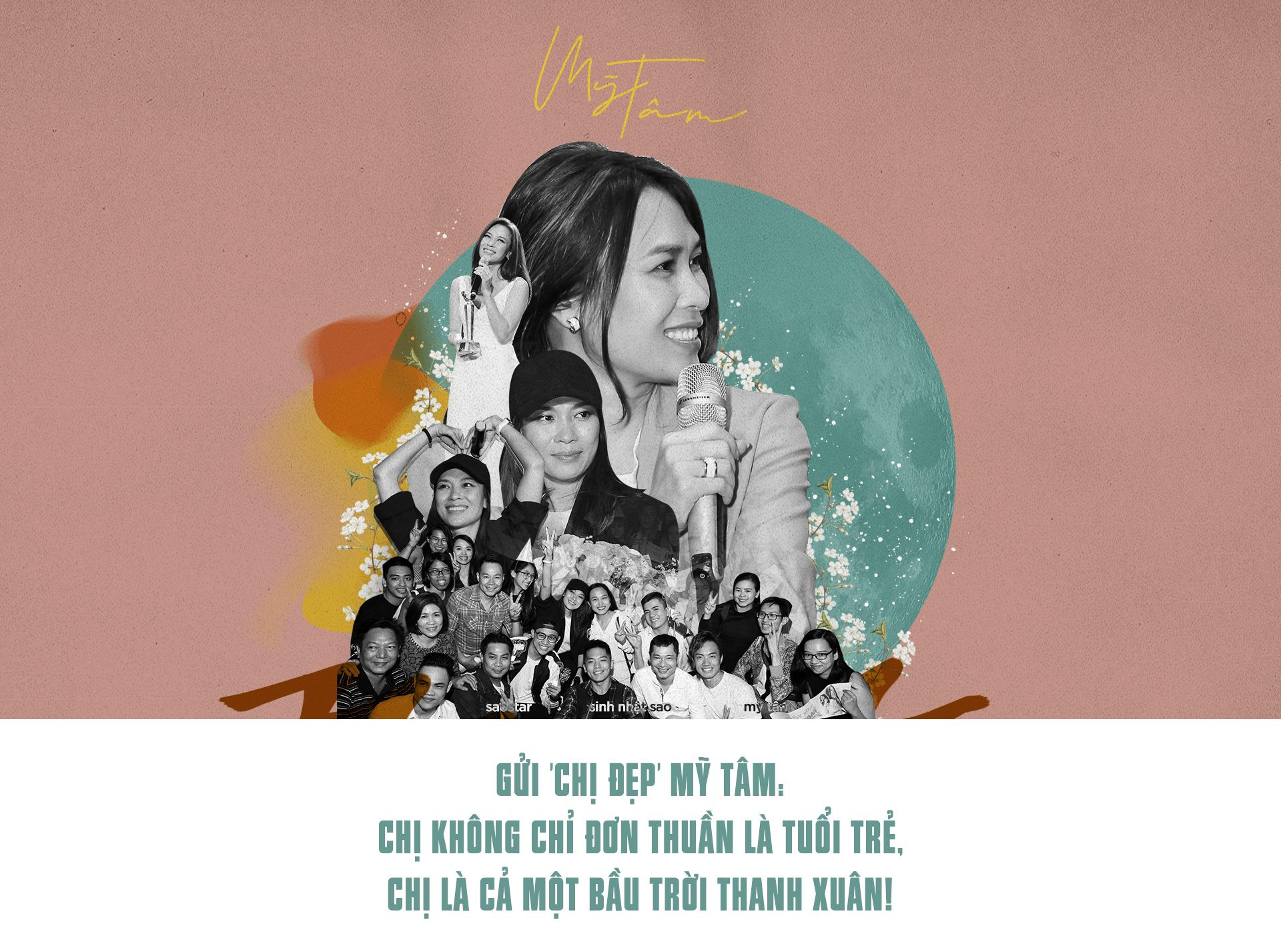 Gửi 'chị Đẹp' Mỹ Tâm: Chị không chỉ đơn thuần là tuổi trẻ, chị là cả một bầu trời thanh xuân!