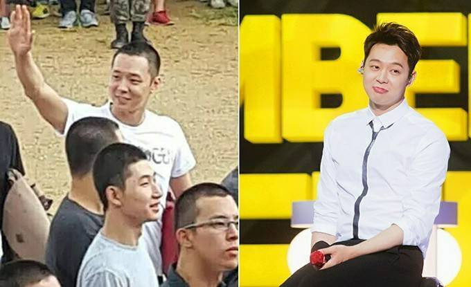 Park Yoochun 'tóc 3 phân' vẫn rất điển trai khi nhập ngũ Ảnh 2