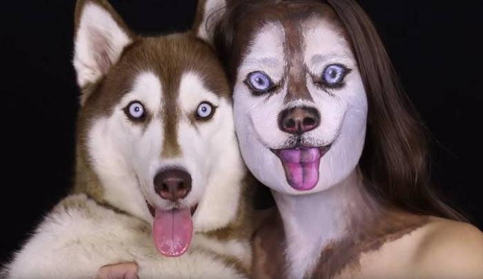 Chuyen Gia Trang điểm Trổ Tai Hoa Trang Thanh Cho Husky