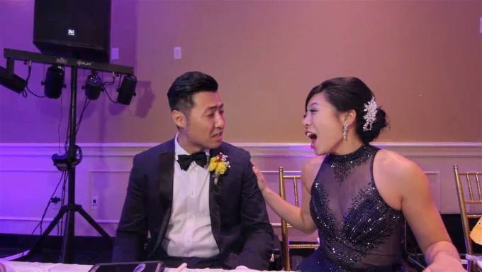 Cô dâu chú rể biến đám cưới thành MV ca nhạc tổng hợp cực nhộn Ảnh 2