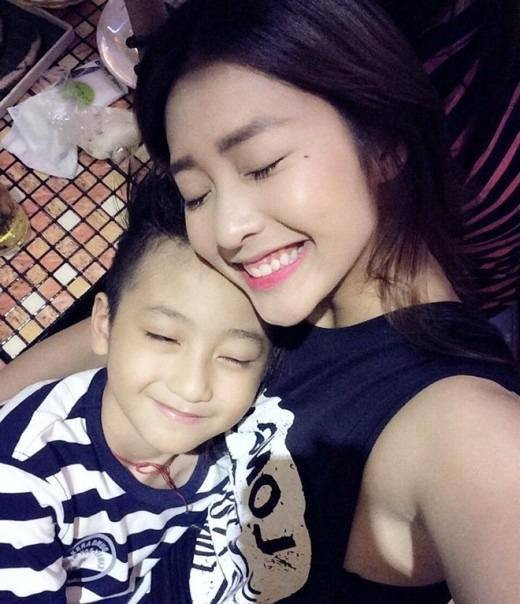 Cận cảnh vẻ xinh trai, dễ thương như hot boy của em trai Khả Ngân Ảnh 2