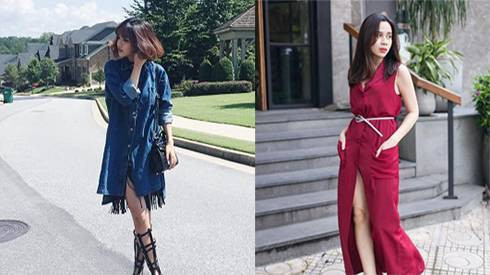 Bích Phương, Lưu Hương Giang đưa mốt váy sơ mi trở lại Ảnh 2