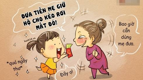 9 câu nói dối kinh điển của bố mẹ mà đứa bé nào cũng tin sái cổ Ảnh 2