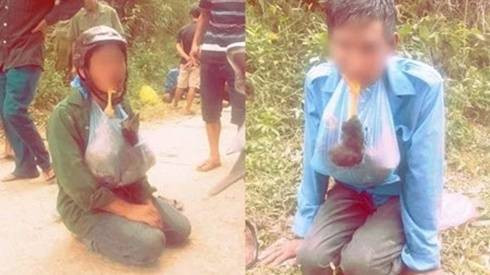 Phẫn nộ ông lão trộm gà bị bắt ngậm gà chết để mua vui Ảnh 2