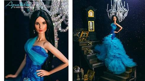 Top 10 Hoa hậu búp bê Việt Nam tung ảnh đầm dạ hội đầy ma mị Ảnh 2