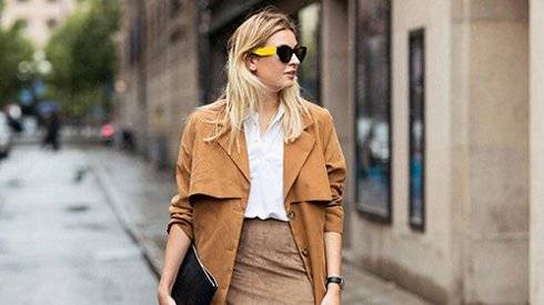 Trang phục da lộn 'khuấy đảo' thu đông 2015 Ảnh 2