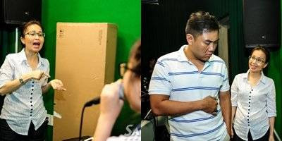 Cẩm Ly cùng chồng sát cánh bên học trò trước đêm liveshow 4 Ảnh 2