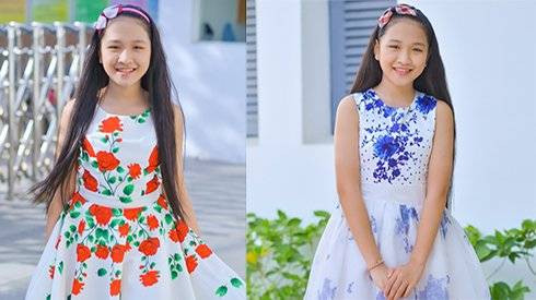 Bộ sưu tập váy hoa xinh xắn của hot girl The Voice Kids Ảnh 2