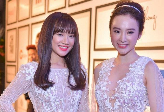 Nhã Phương đọ vẻ đẹp tựa thiên thần cùng Angela Phương Trinh Ảnh 2