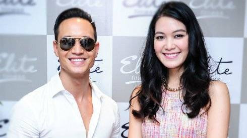 Hoa hậu Thùy Dung rạng rỡ bên diễn viên Việt kiều Kim Lý Ảnh 2