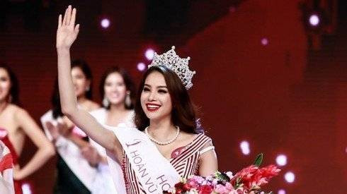 Phạm Hương đăng quang Hoa hậu Hoàn vũ Việt Nam 2015 Ảnh 2