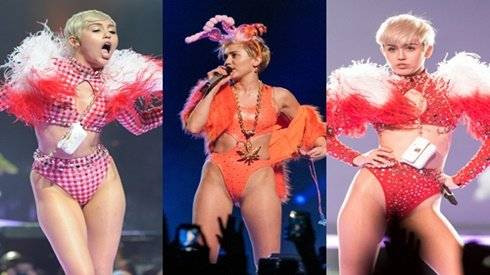 Loạt trang phục sexy khó chấp nhận của Miley Cyrus Ảnh 2
