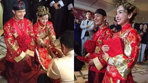 Toàn cảnh lễ rước dâu '5 sao' của Angela Baby - Huỳnh Hiểu Minh Ảnh 2