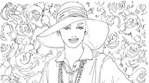 Sách tô màu thời trang sang chảnh của Vogue Ảnh 2