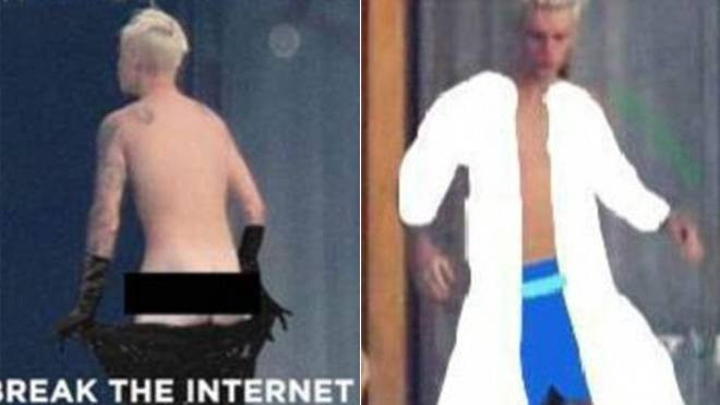 Ảnh nude của Justin Bieber bị chế hài hước Ảnh 2