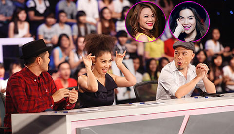 Thu Minh ngồi ghế nóng xem thí sinh hát hit Hồ Ngọc Hà, Mỹ Tâm Ảnh 2