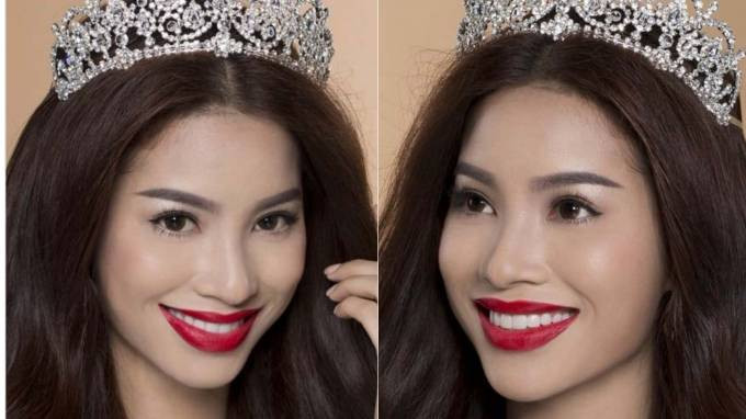 Phạm Hương bất ngờ 'xấu lạ' qua bàn tay của make-up Mỹ Tâm Ảnh 2