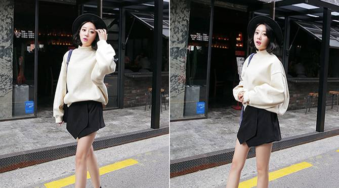 Áo nỉ 'đốn tim' giới trẻ Hàn ngày thu đông Ảnh 2