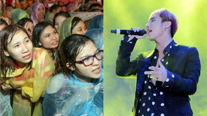 Hơn 4.000 fan đội mưa cuồng nhiệt trong show Sơn Tùng M-TP Ảnh 2