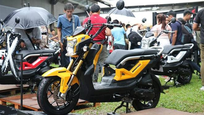 Zoomer X 2016 bất ngờ xuất hiện tại Hà Nội Ảnh 2