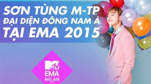 Sơn Tùng M-TP đối đầu Châu Kiệt Luân, BTS tại MTV EMA 2015 Ảnh 2