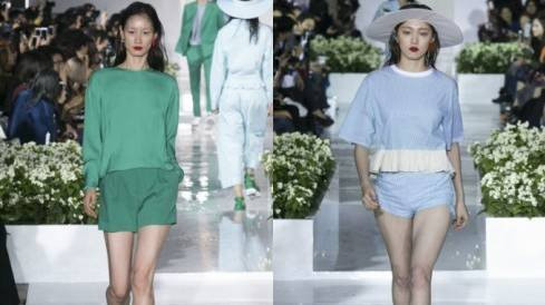 Sắc xanh khuấy đảo tuần lễ thời trang Xuân-Hè 2016 tại Seoul Ảnh 2