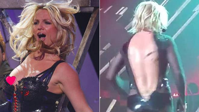 Britney Spears và những sự cố xấu hổ trên sân khấu Ảnh 2