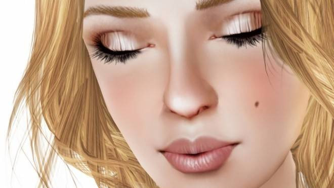 Những vị trí nốt ruồi tốt trên khuôn mặt Ảnh 2