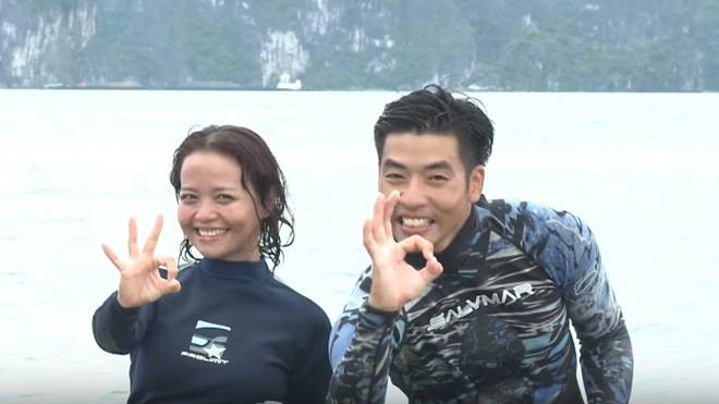 Khám phá đáy đại dương cùng cặp đôi Quán quân Cuộc đua kỳ thú 2015 Ảnh 2