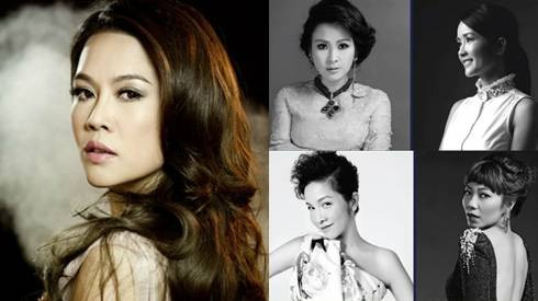 Thu Phương lần đầu đứng chung sân khấu với bộ tứ diva Ảnh 2