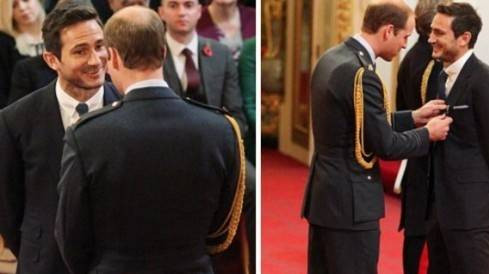 Lampard vinh dự được trao tặng Huân chương Hoàng gia Anh Ảnh 2