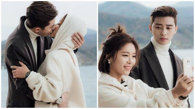 Sung Joon hôn Hye Jin đắm đuối trên trường quay 'She Was Pretty' Ảnh 2