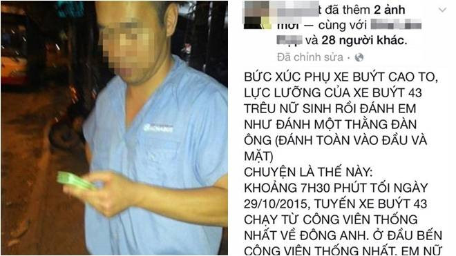 Phụ xe buýt hành hung nữ sinh tại Hà Nội đã 'mất tích' Ảnh 2