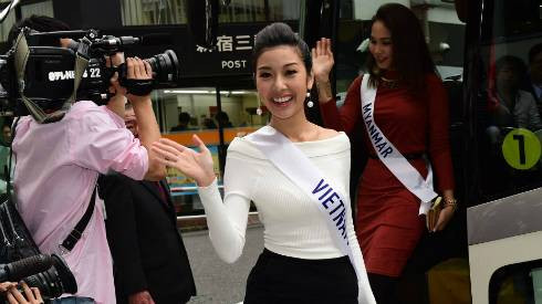Hành trình đến ngôi Á hậu 3 của Thúy Vân tại Miss International 2015 Ảnh 2