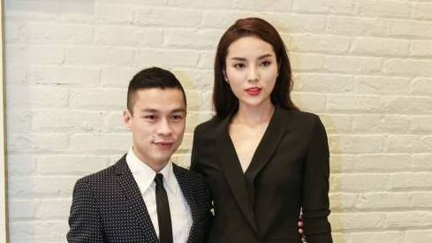 Hoa hậu Kỳ Duyên diện tông đen quý phái dự tiệc cùng Adrian Anh Tuấn Ảnh 2