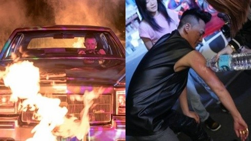 Lâm Phong bỏng nặng vì quay MV cháy nổ Ảnh 2