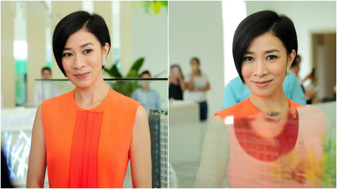 Xa Thi Mạn tiếp tục 'duyên dáng khó cưỡng' trong ngày thứ 2 ở Việt Nam Ảnh 2