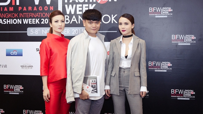 Song Yến cùng Tú Trung nổi bật ở thảm đỏ Bangkok International Fashion Week Ảnh 2