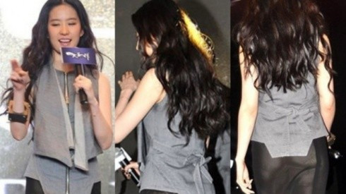 Những sao Hoa ngữ đỏ mặt vì trang phục xuyên thấu phản chủ Ảnh 2